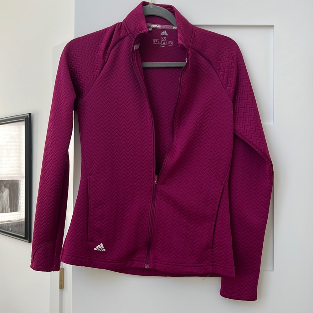 XS adidas zip up